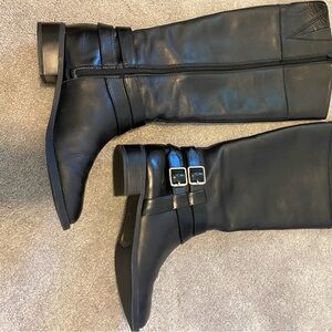 Women's Black Leather Boots